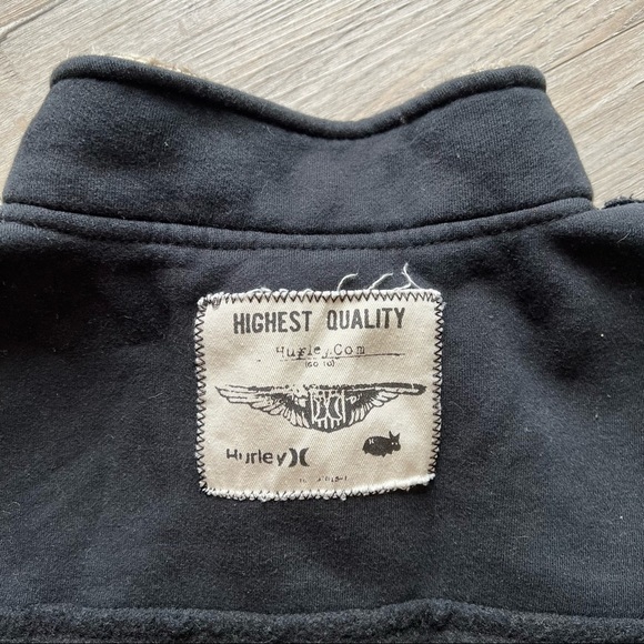 Hurley Men’s Zip Mock Neck Sweater​ - Picture 5 of 6